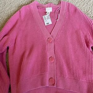 H&M pink sweater